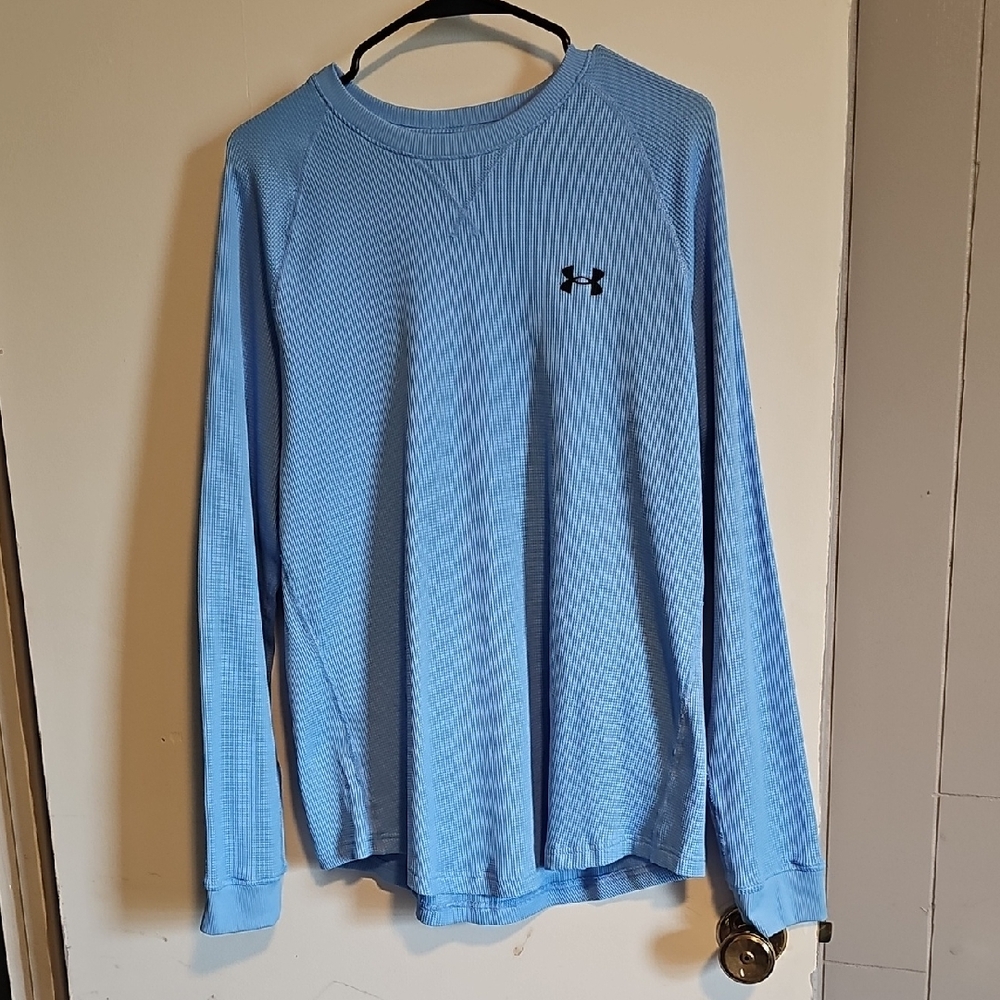 Under Armour Men's Light Blue Long Sleeve Tee